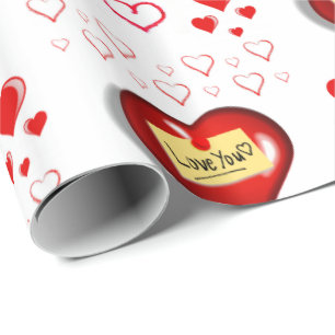 Valentine's Day Wrapping Paper