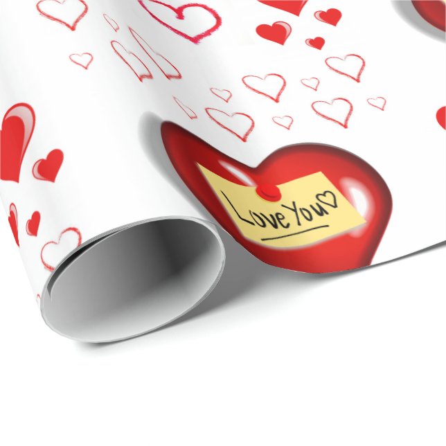 Valentine's Day Wrapping Paper (Roll Corner)