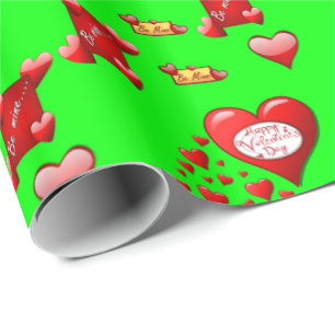 Valentine's Day Wrapping Paper