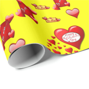 Valentine's Day Wrapping Paper
