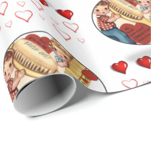Valentine's Day Wrapping Paper