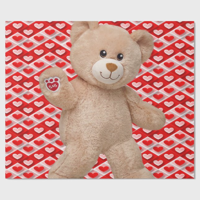 Valentine's Day Wrapping Paper (Flat)