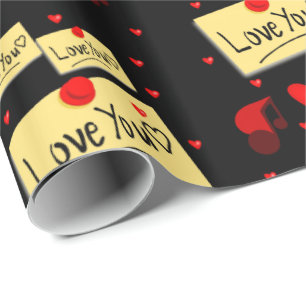 Valentine's Day Wrapping Paper