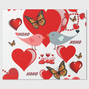 Valentine's Day Wrapping Paper