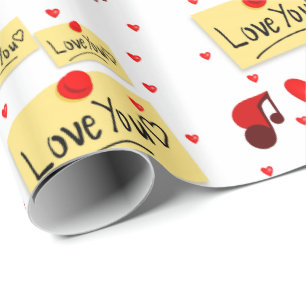 Valentine's Day Wrapping Paper