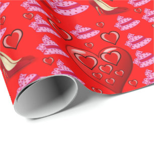 Valentine's Day Wrapping Paper