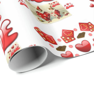 Valentine's Day Wrapping Paper