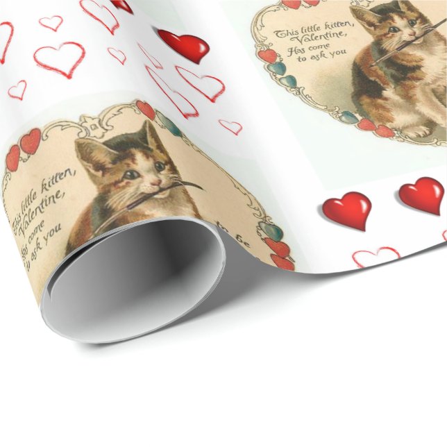 Valentine's Day Wrapping Paper (Roll Corner)