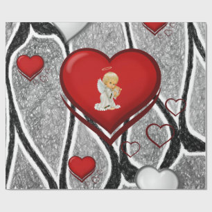 Valentine's Day Wrapping Paper