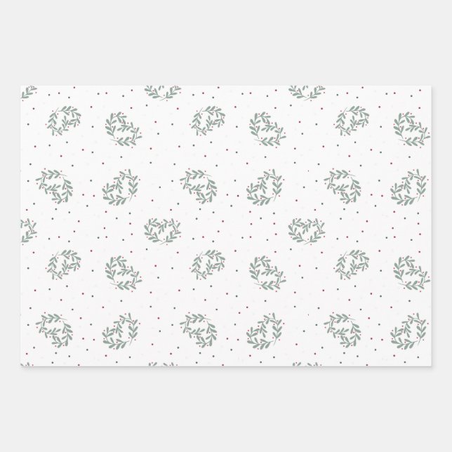 Valentine's Day, wrapping paper, seamless pattern Paper Sheets (Front)