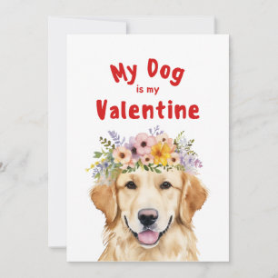Valentines Day XOXO Cute Pet Puppy Dog Photo Holid Holiday Card