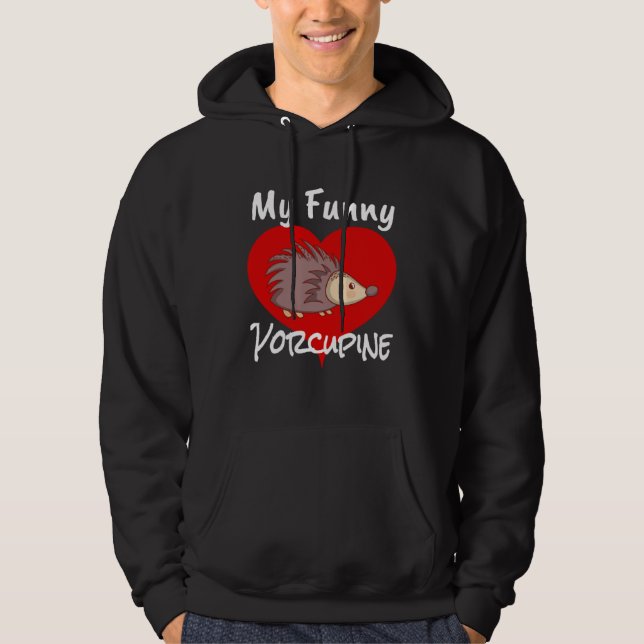 Valentines Days  For Boys Boys  Valentines Day Gif Hoodie (Front)
