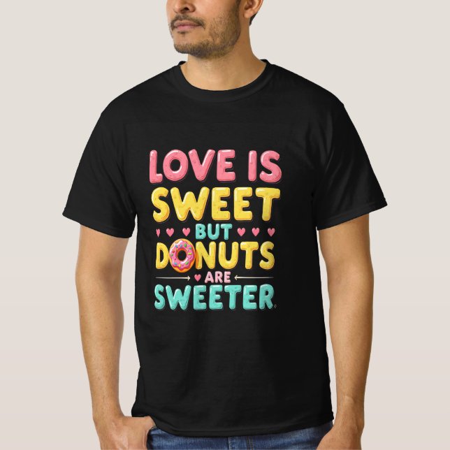 Valentine's Donut Delight T-Shirt (Front)