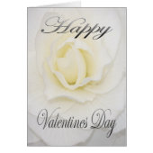 Valentines Flower in White (Front)
