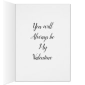 Valentines Flower in White (Inside (Right))