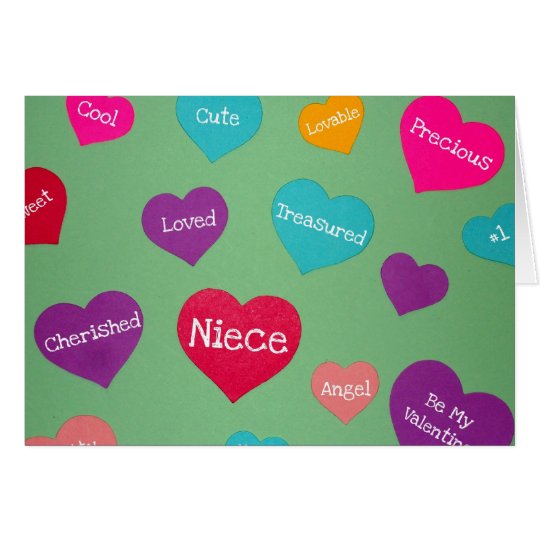 Valentine's for a sweet Niece! Card