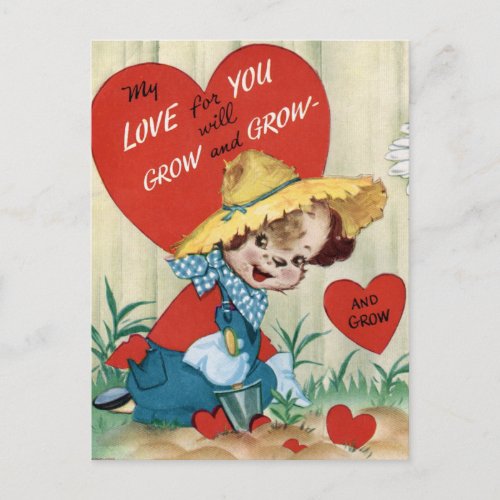 Valentines for Kids Holiday Postcard