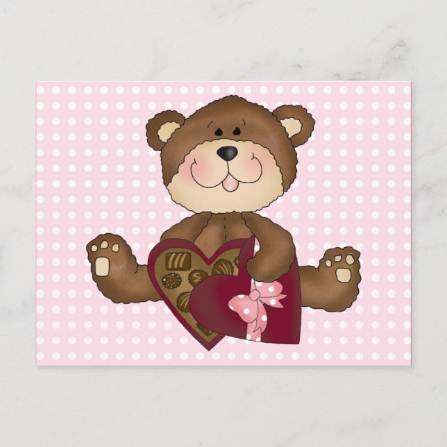 Valentine's for Kids Holiday Postcard (Front)