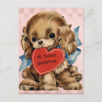 Valentine's for Kids Holiday Postcard