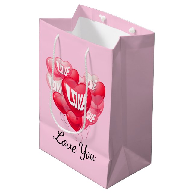 Valentine's Gift Bag (Front Angled)