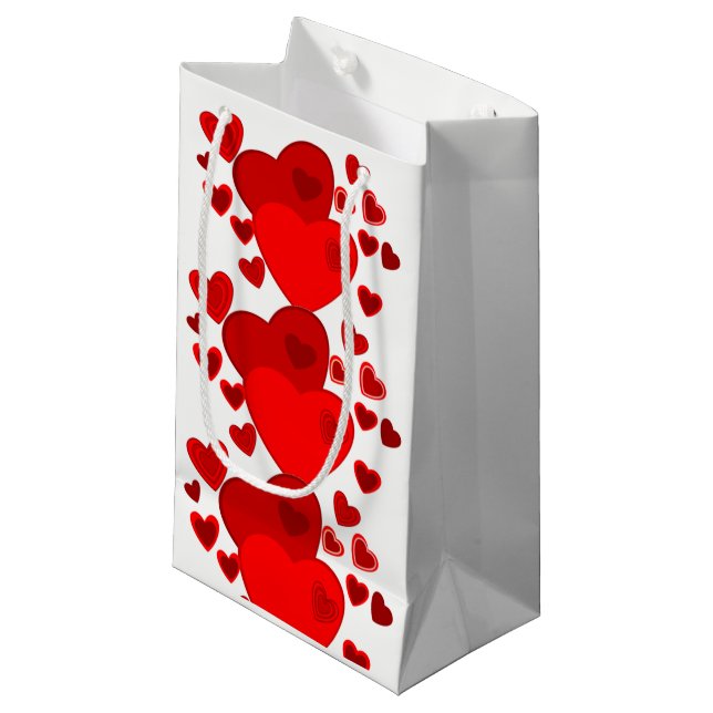 Valentine's Gift Bag (Front Angled)