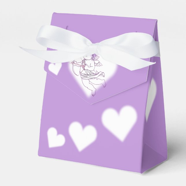 Valentine's Gift Bag Custom Cupid Bags Favor Boxes (Front Side)