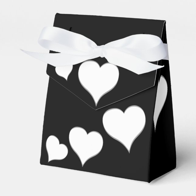 Valentine's Gift Bag Custom Love Bags Favor Boxes (Front Side)