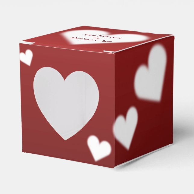 Valentine's Gift Box Personalized Love Gift Box (Front Side)