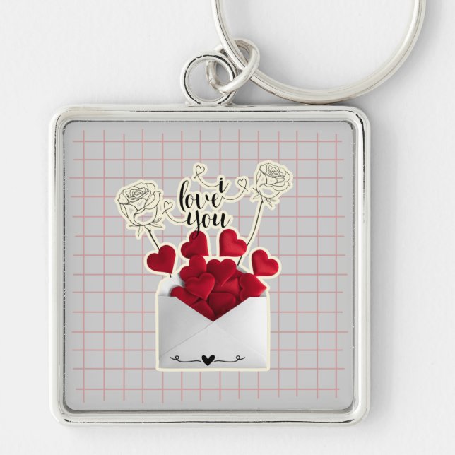 Valentines gift keychain (Front)