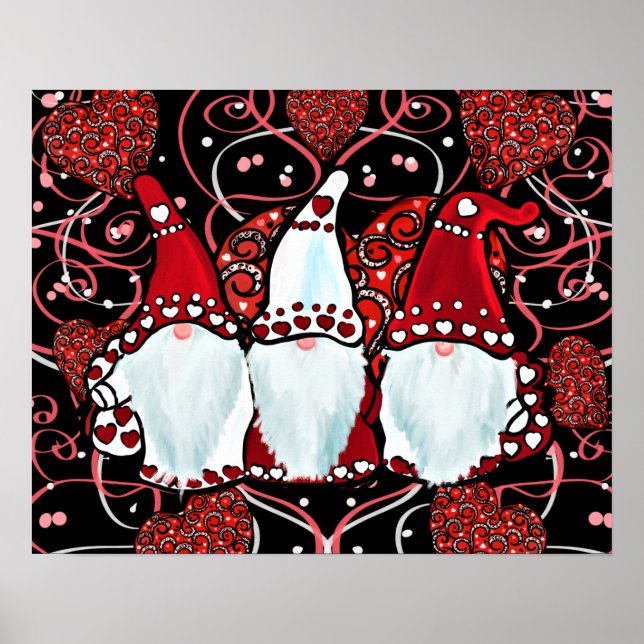 VALENTINES GNOMES   POSTER (Front)