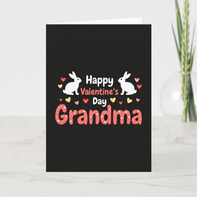Valentines Grandma Sweetest Day Card (Front)