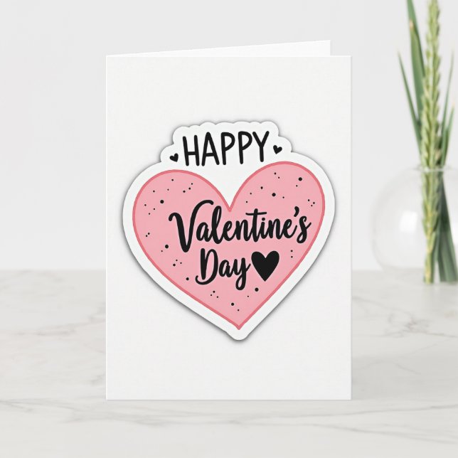 Valentines Hand Drawn Card (Front)