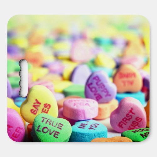 Valentines Heart Candy Seat Cushion