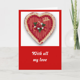 Valentine's Heart Card