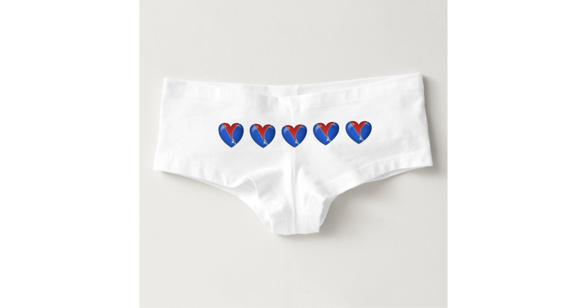 Valentine's Heart, Women's Boyshorts Underwear