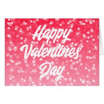 Valentine's Hearts And Love Greeting Card by VyreiStudio at Zazzle