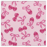 valentines hearts cherries bows love romantic fabric