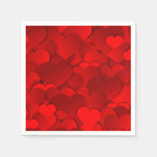 Valentines Hearts Napkins