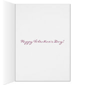 Valentine's Hearts Photo Card Card (Inside (Right))