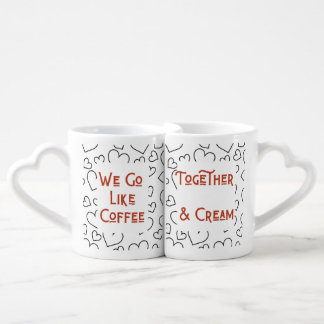 Valentines His and Her Mugs