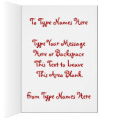 Valentine's Invitations Personalized Cupid Cards (Inside (Right))