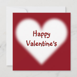 Valentine's Invitations Personalized Love Cards