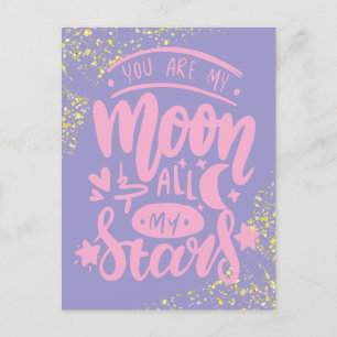 Valentines Jail Prison Long Distance Purple Pink Holiday Postcard