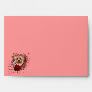 Valentines - Key to My Heart - Yorkshire Terrier Envelope