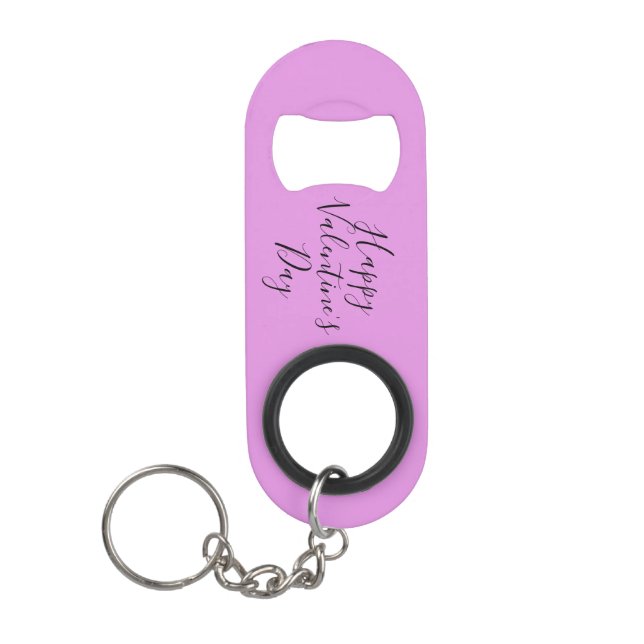 Valentine's  keychain bottle opener (Front)