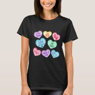 Valentines Labor And Delivery Nurse Heart Candy La T-Shirt