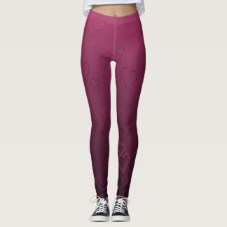 Valentine's Leggings Complicated Hearts Leggings
