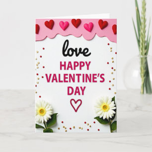 Valentines Love Happy Day Card