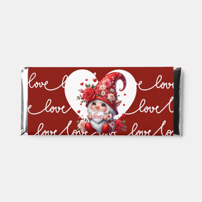 Valentines Love  Hershey Bar Favors (Front)