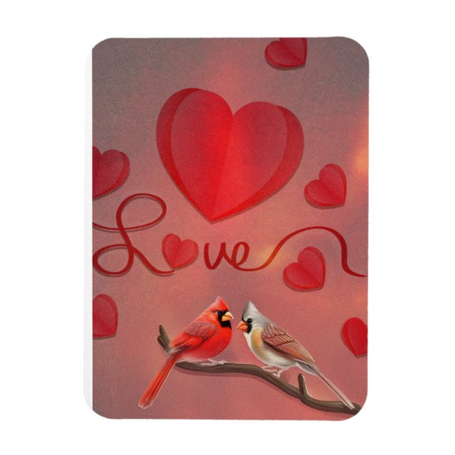Valentines Love Magnet (Vertical)